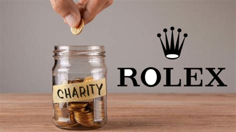 rolex non profit organization|rolex charity donations.